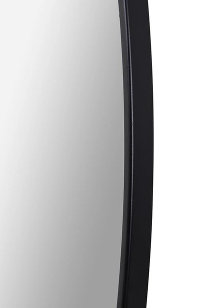 Renwil Ren-wil Claribel Round Mirror In Black