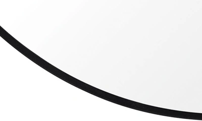 Renwil Ren-wil Claribel Round Mirror In Black