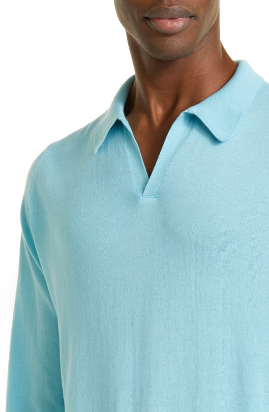 Puck cotton polo sweater