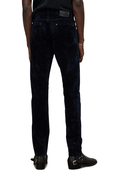 Shop John Varvatos Slim Fit Velveteen Jeans In Night Sky