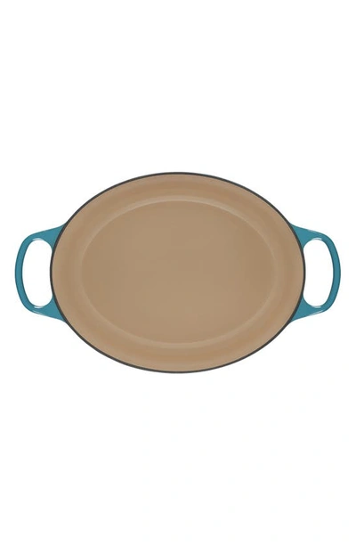 Le Creuset 6.75-qt. Signature Oval Dutch Oven In Caribbean