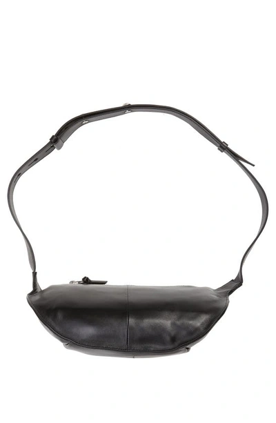 Shop Rag & Bone Commuter Leather Belt Bag In Black