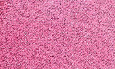 Endless Rose Sleeveless Tweed Minidress In Berry