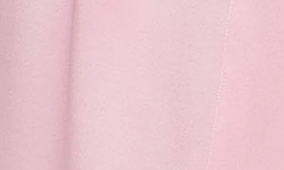 Petite Plume Pink Silk Long Robe In Pink