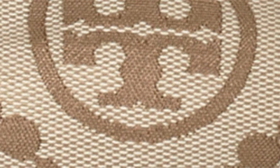 Shop Tory Burch Mcgraw Braided Monogram Crossbody Bag In Hazelnut