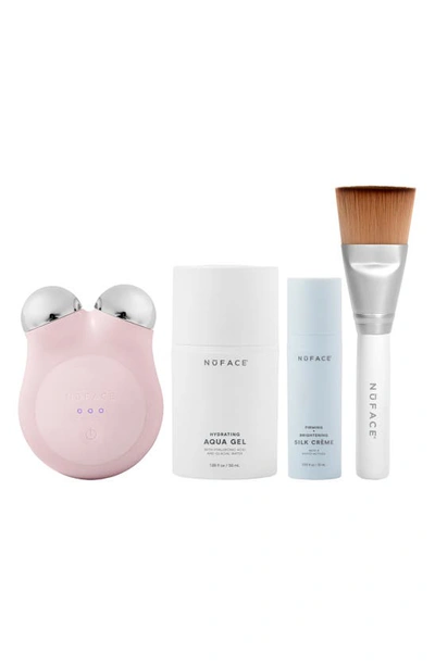 Nuface Limited Edition Mini+ Facial Toning Device & Primer - Pink In Sandy Rose