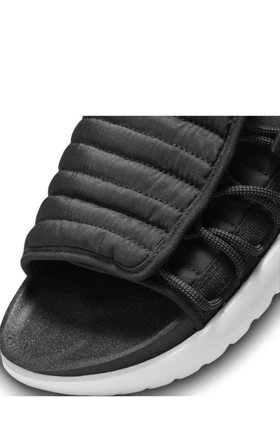 Shop Nike Asuna 2 Slide Sandal In Black/ Black/ Grey