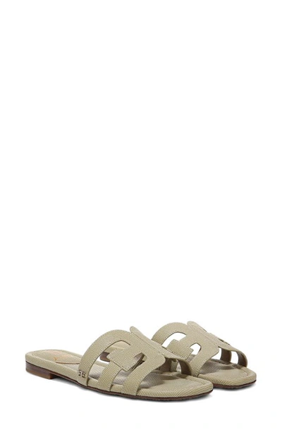 Shop Sam Edelman Bay Cutout Slide Sandal In Bay Leaf