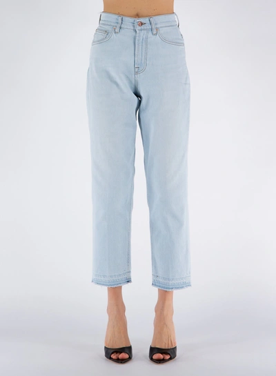 Shop Don The Fuller Light Blue Cotton Jeans &amp; Women's Pant