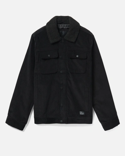 Shop Thread Collective Men's Gurney 2.0 Corduroy Wetsuit Jacket In Black