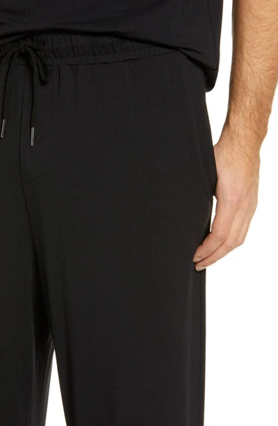 Shop Nordstrom Cooling Pajamas In Black