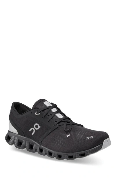 Shop On Cloud X 3 Training Shoe In Black