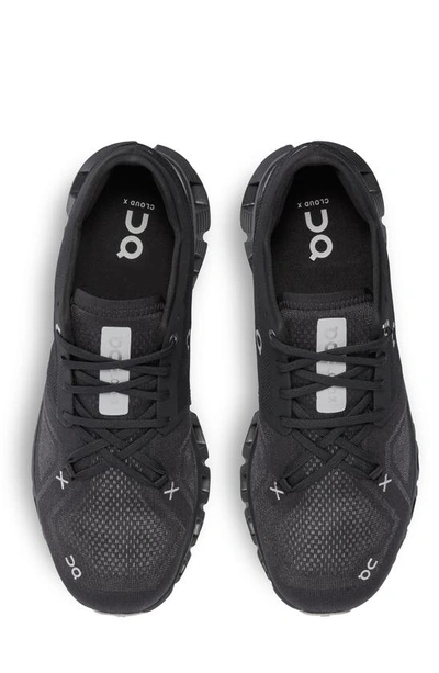 Shop On Cloud X 3 Training Shoe In Black