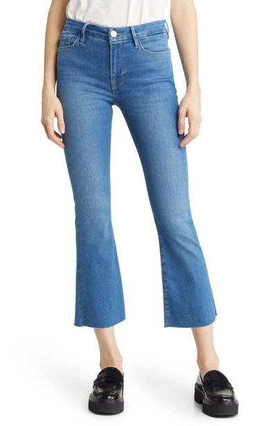 Shop Frame Le Crop Mini Boot Jeans In Randall