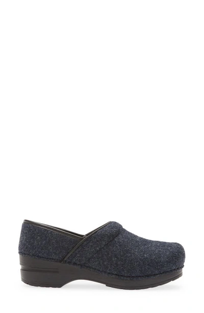 Shop Sanita Ava Wool Clog In Navy