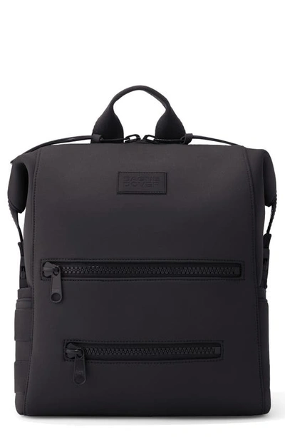 Shop Dagne Dover Indi Medium Neoprene Diaper Backpack In Onyx