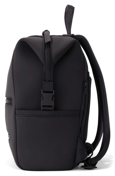 Shop Dagne Dover Indi Medium Neoprene Diaper Backpack In Onyx