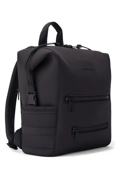 Shop Dagne Dover Indi Medium Neoprene Diaper Backpack In Onyx