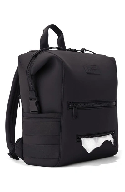 Shop Dagne Dover Indi Medium Neoprene Diaper Backpack In Onyx