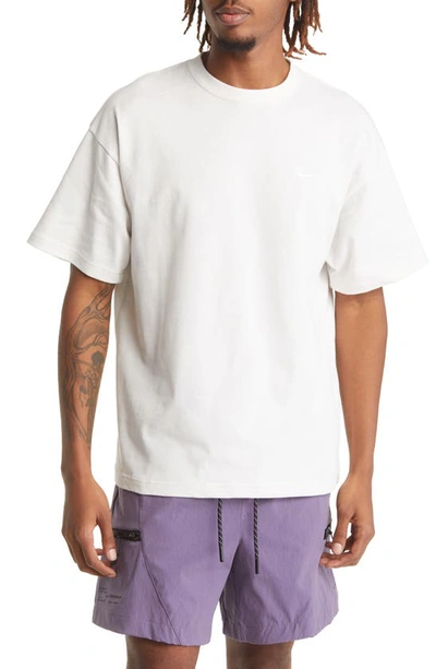 Shop Nike Lab Crewneck T-shirt In Phantom/ White