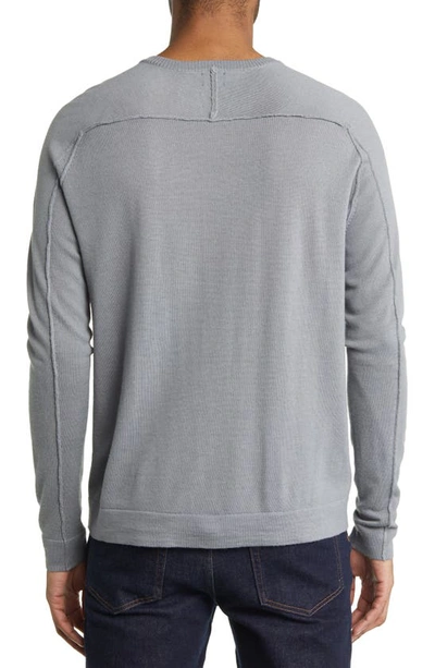 Shop Good Man Brand Mvp Slim Fit Notch Neck Wool Sweater In Magnet