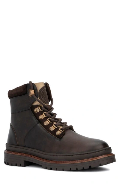 Shop Reserve Footwear Rafael Lug Sole Boot In Brown