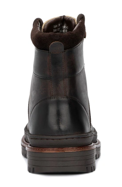Reserve Footwear Rafael Lug Sole Boot In Brown