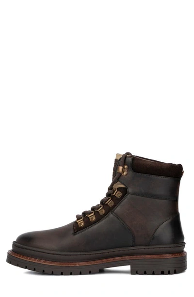 Reserve Footwear Rafael Lug Sole Boot In Brown