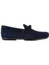 TOD'S suede loafers,CHAMOISLEATHER100%