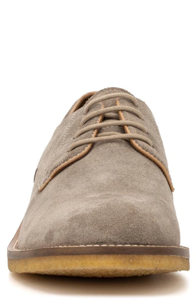 Reserve Footwear Octavious Leather Derby In Taupe