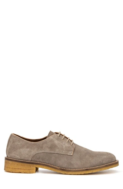 Reserve Footwear Octavious Leather Derby In Taupe