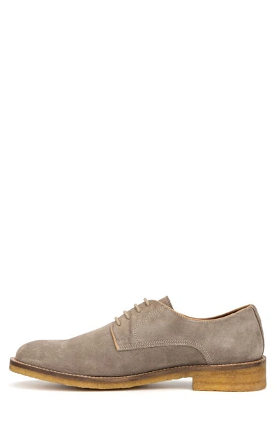 Reserve Footwear Octavious Leather Derby In Taupe
