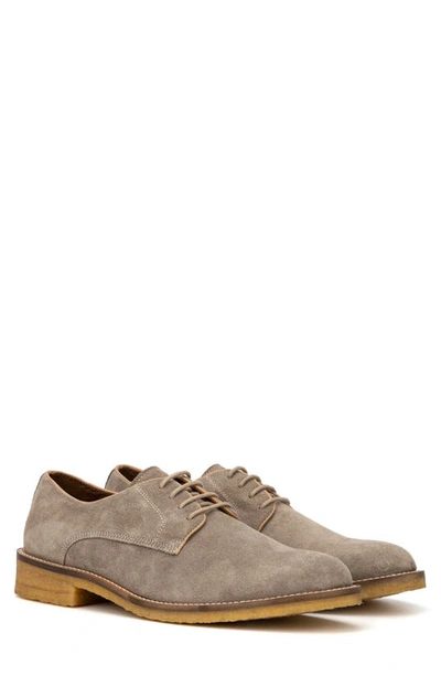 Reserve Footwear Octavious Leather Derby In Taupe