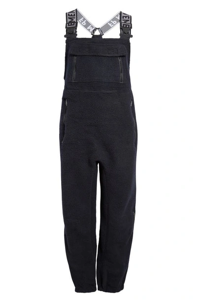 Free People Fp Movement Hit The Slopes High Pile Fleece Snow Pants In Black