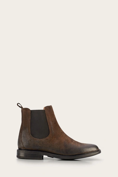 Shop The Frye Company Seth Chelsea In Graphite