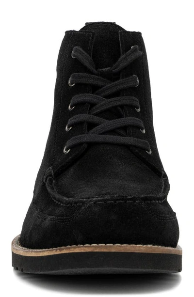 Reserve Footwear Fritz Suede Chukka Boot In Black