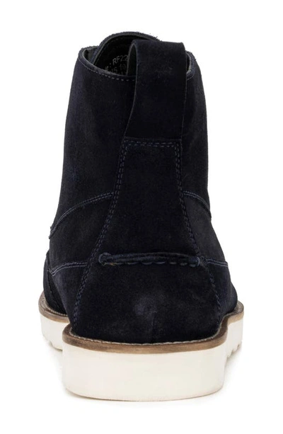 Reserve Footwear Fritz Suede Chukka Boot In Navy