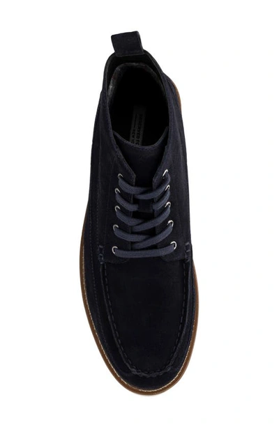 Reserve Footwear Fritz Suede Chukka Boot In Navy