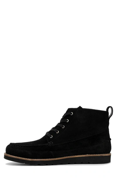 Reserve Footwear Fritz Suede Chukka Boot In Black