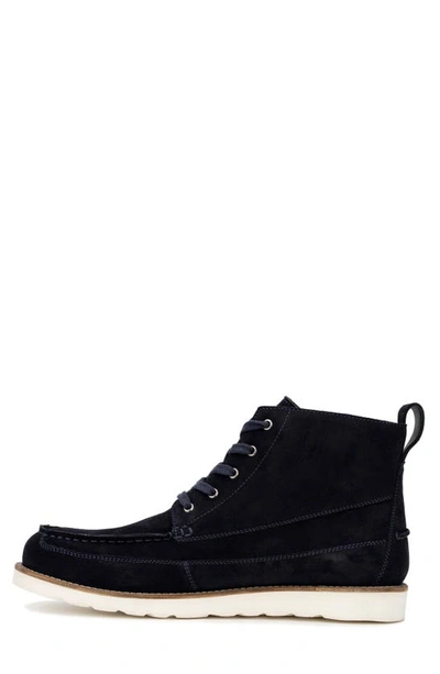 Reserve Footwear Fritz Suede Chukka Boot In Navy