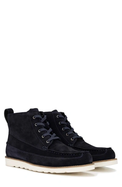 Reserve Footwear Fritz Suede Chukka Boot In Navy