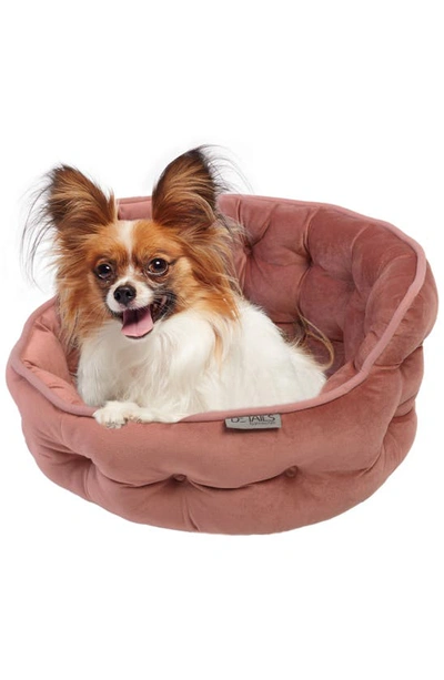 Shop Precious Tails Ultra Plush Tufted Pet Bed In Rose