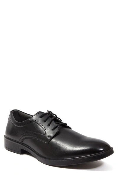 Deer Stags Men's Gramercy Memory Foam Water Repellant Classic Dress Casual Lace-up Oxford Shoes Men's Shoes In Black