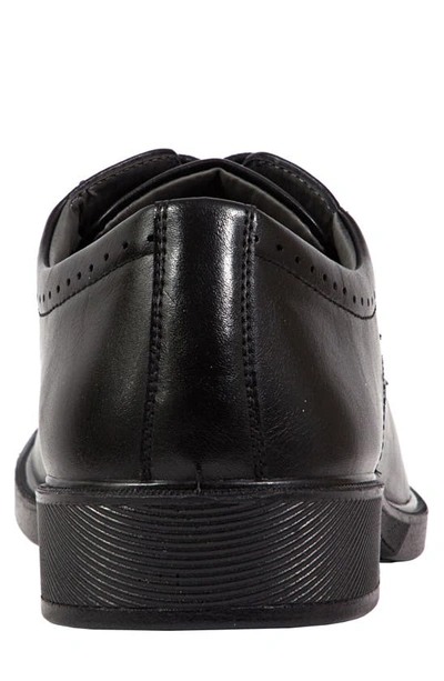 Deer Stags Men's Gramercy Memory Foam Water Repellant Classic Dress Casual Lace-up Oxford Shoes Men's Shoes In Black
