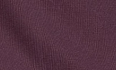 Soul Of London Solid Two Button Notch Lapel Slim Fit Suit In Burgundy