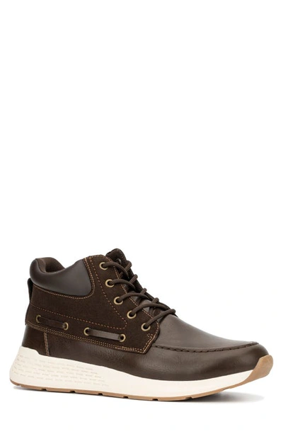 Shop Reserve Footwear Elton Mid Sneaker In Dark Brown