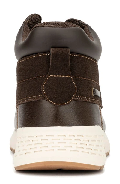 Shop Reserve Footwear Elton Mid Sneaker In Dark Brown