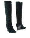 Roger Vivier Boots In Emerald Green