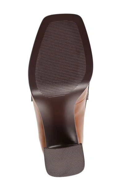 Journee Collection Ezzey Platform Penny Loafer Pump In Brown