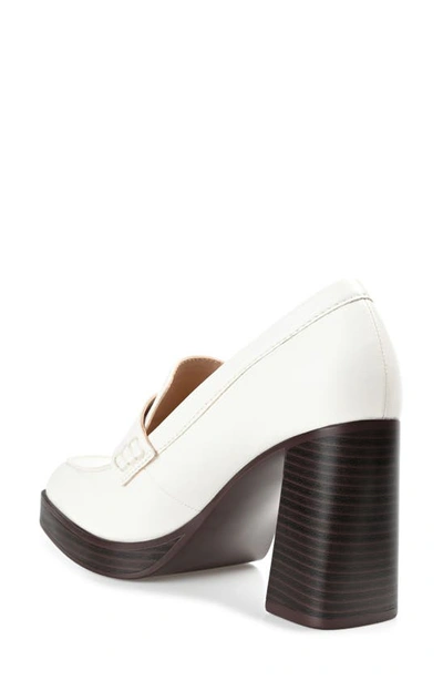 JOURNEE COLLECTION JOURNEE COLLECTION EZZEY PLATFORM PENNY LOAFER PUMP 